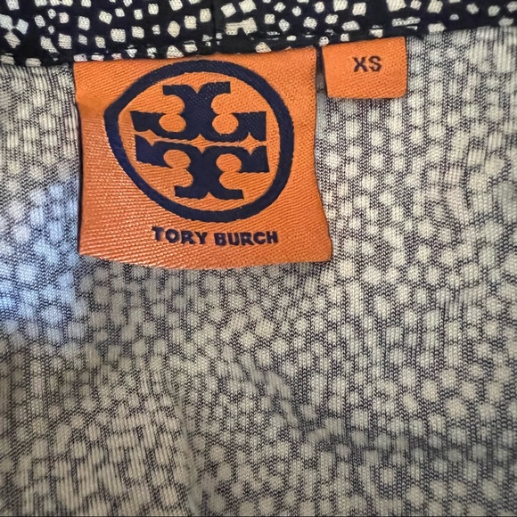 Tory Burch 100% Silk Wrap Tie Belt Dress Size XS - Picture 12 of 13